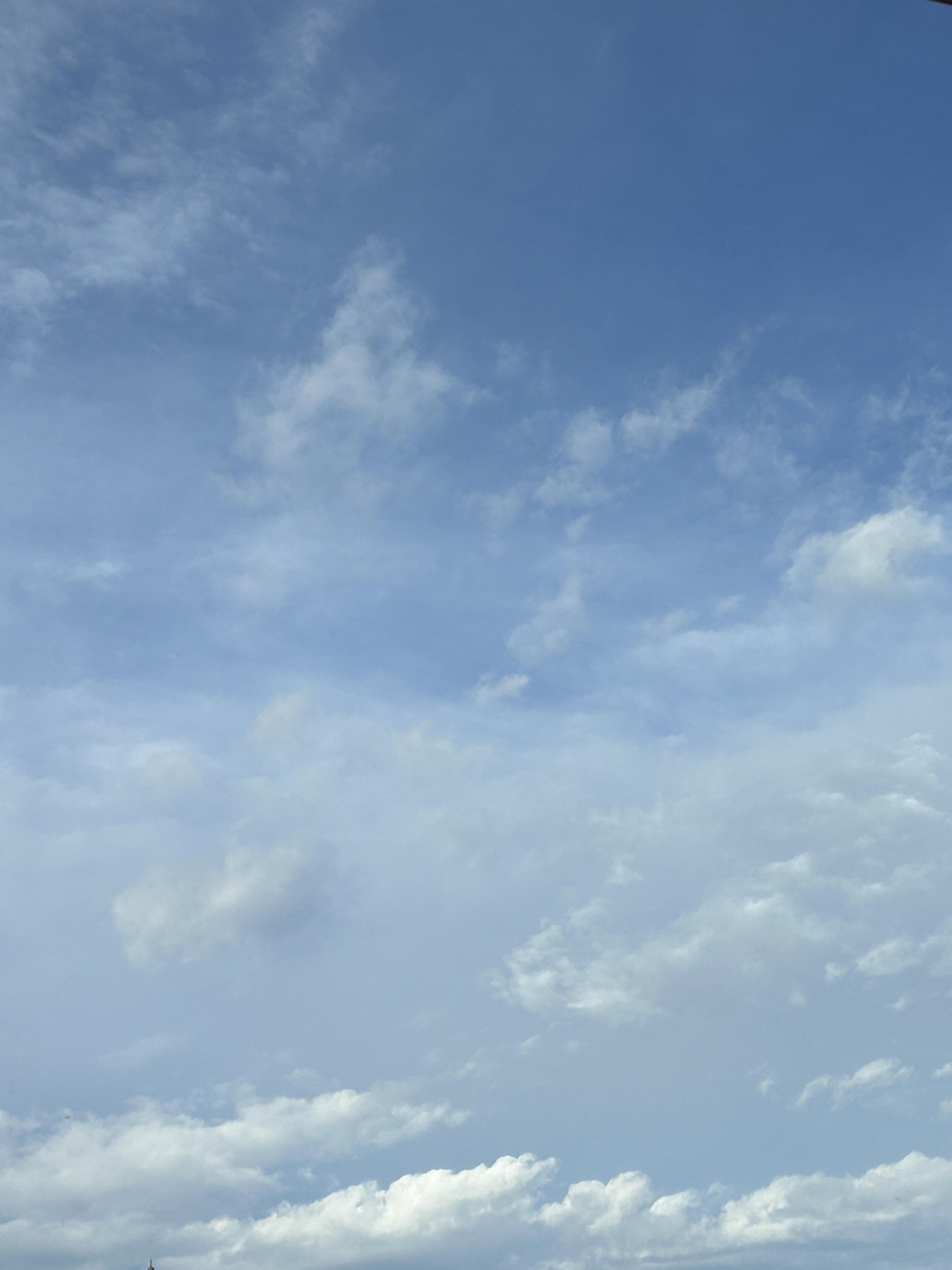 clouds moving slowly