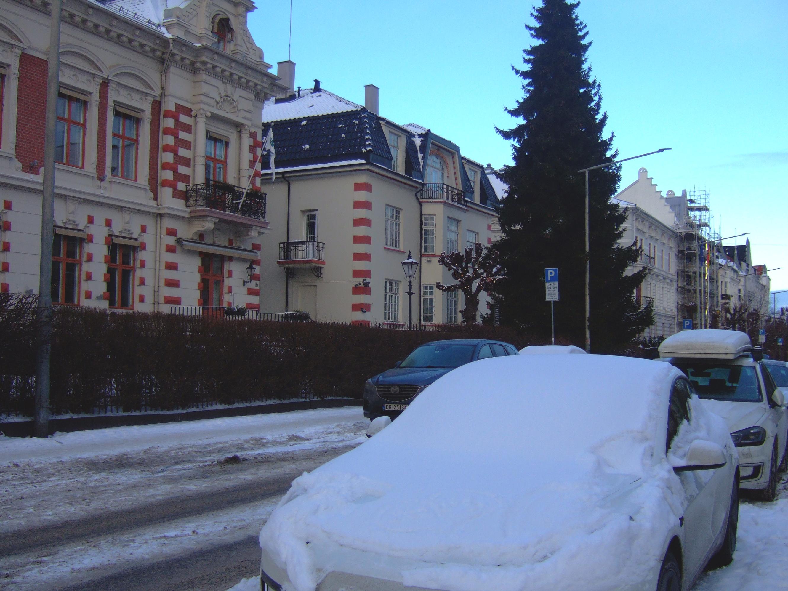 undriven car in a street