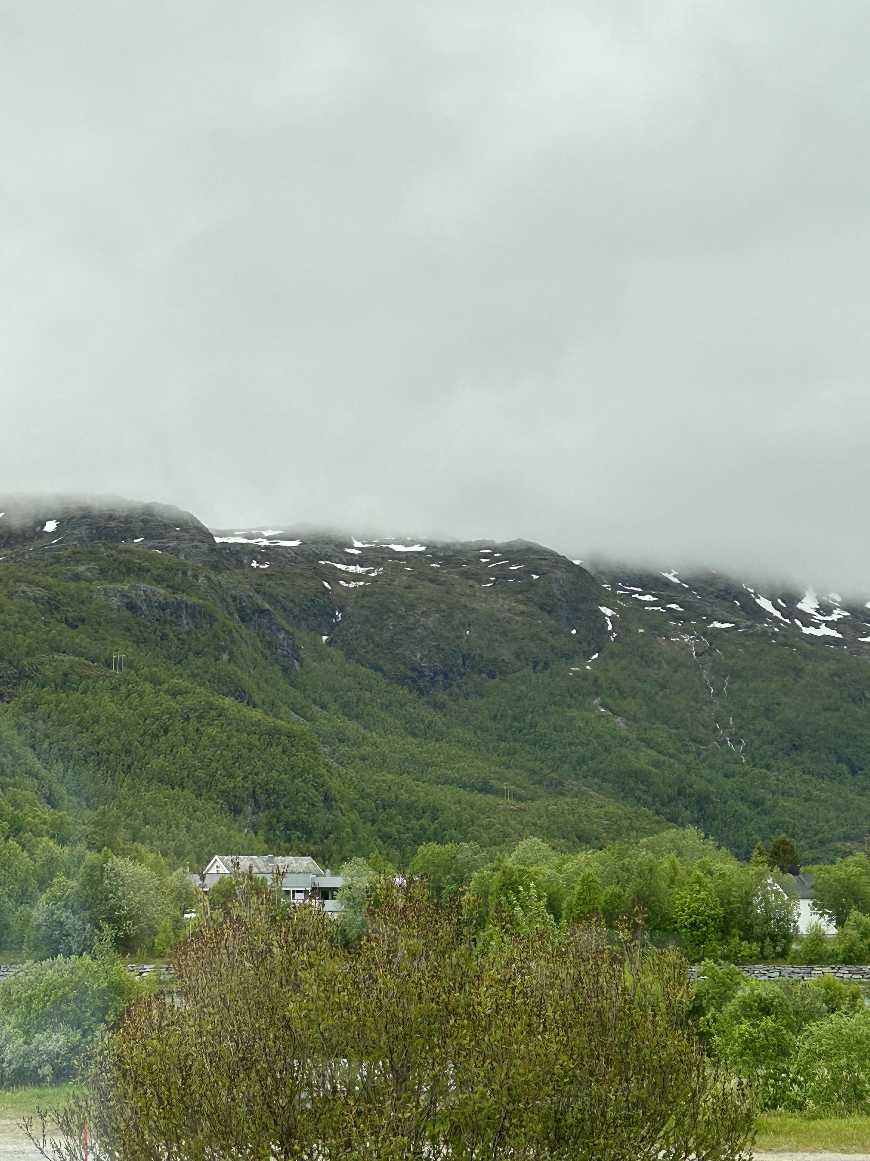 touching the mountain