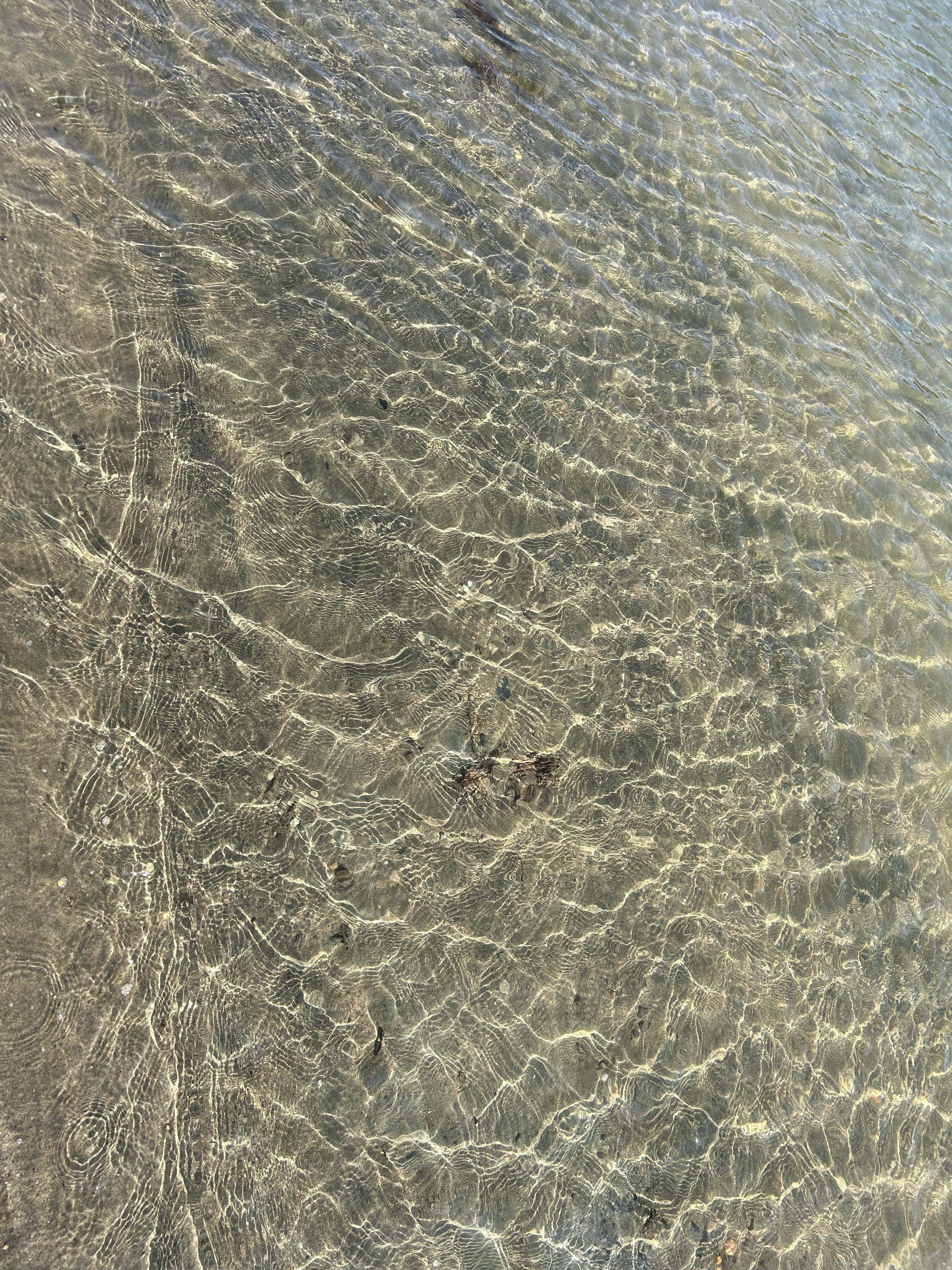 texture on the water